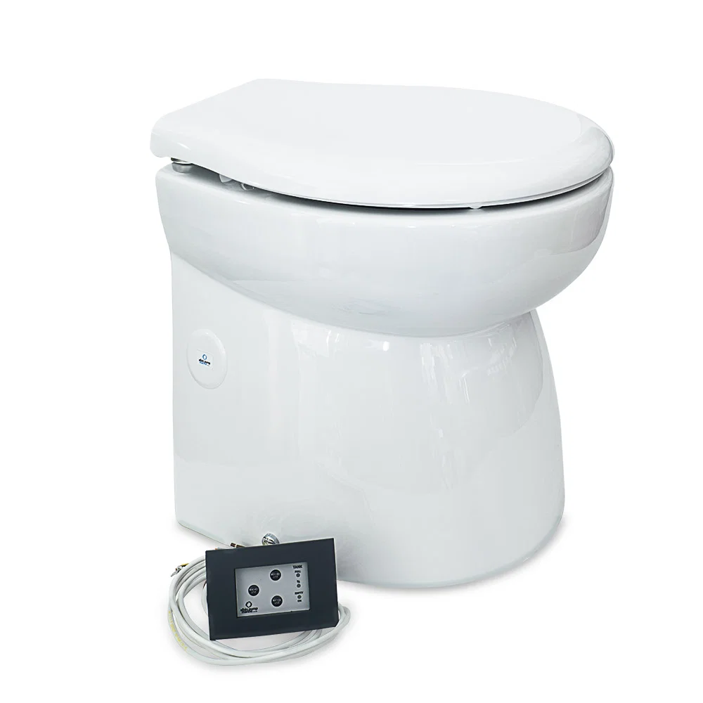 07-04-014 – ALBIN Toilet, Permanent White Varnished Wood Luxury Premium Softclose Seat With Stainless Steel Hinges An...
